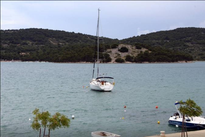 Waterfront Apartments Tisno Bagian luar foto